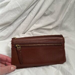 Fossil Brown Leather Wallet